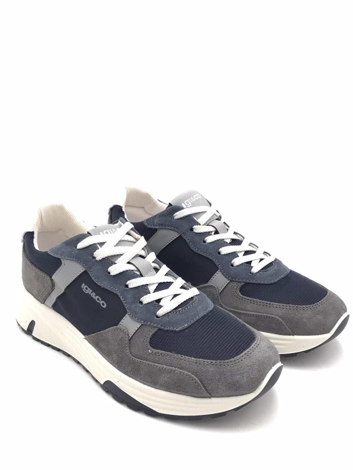 Sneakers uomo Seth blu-grigio
