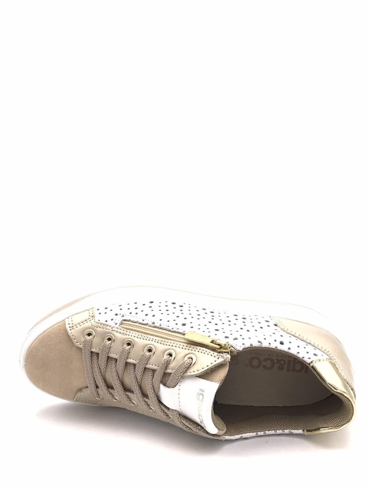 Sneakers donna Ava avorio-bianco 7656466 AVORIO/BIANCO IGI&CO 