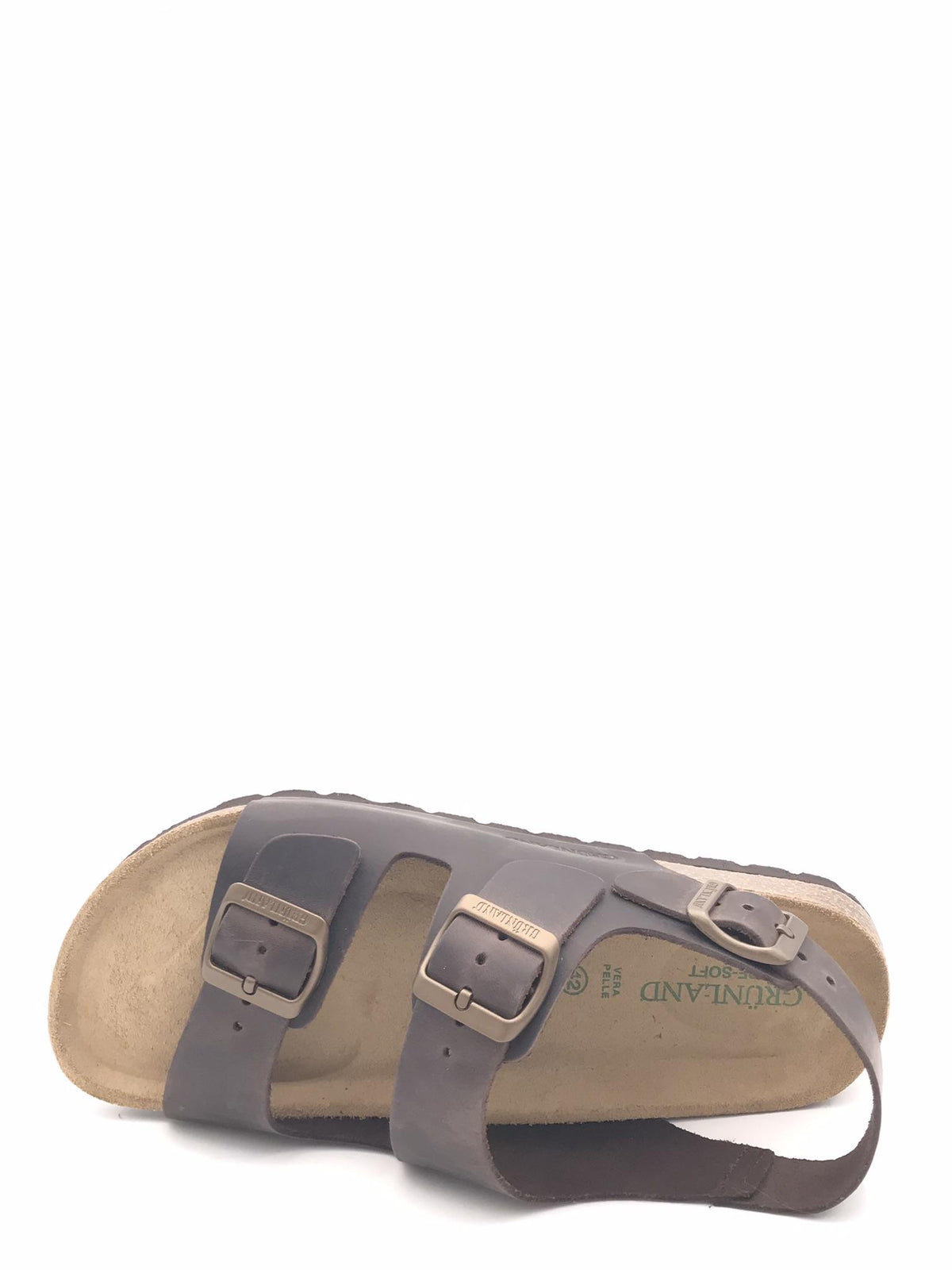 Sandalo uomo Bobo mogano SB 0396 MARRONE GRUNLAND 