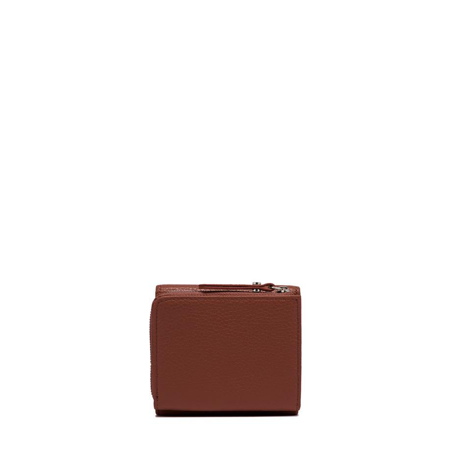 Portafoglio wallet medio brick red PF5080 BRUCIATO GIANNI CHIARINI 