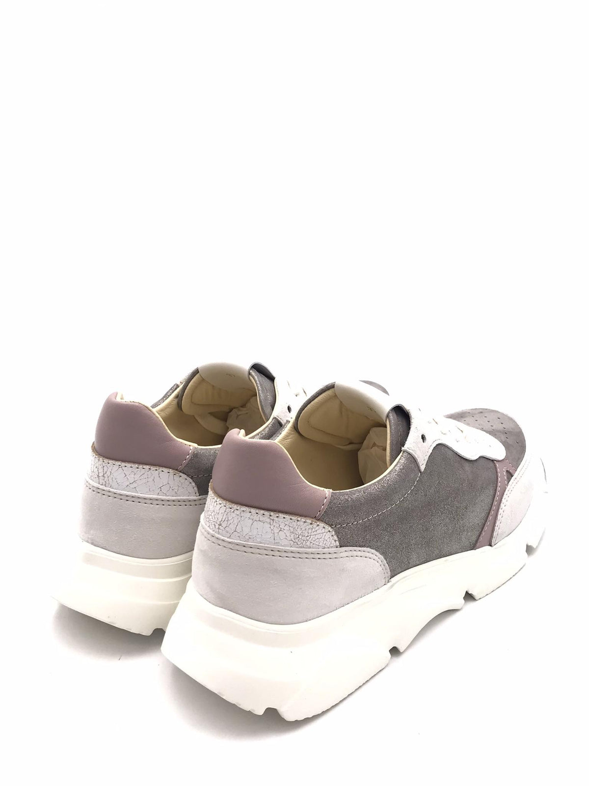 Sneakers City laminata grigia-ghiaccio 2664 GHIACCIO CATERINA C 