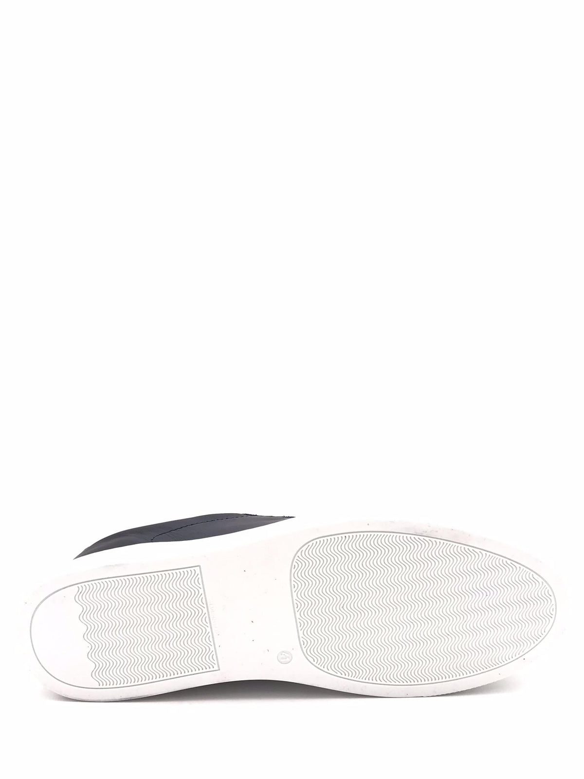 Sneakers uomo basic in pelle blu 29P1 BLU FRAU 