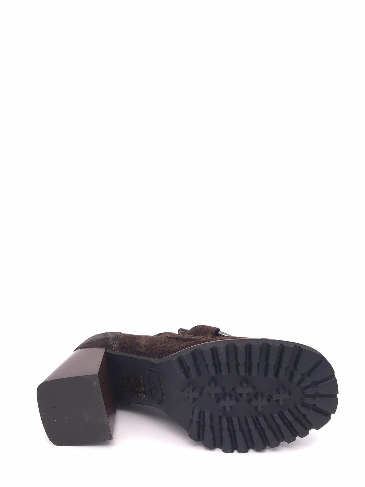 Mocassino in crosta moro e cavallino 2313 MARRONE ZULIAN 