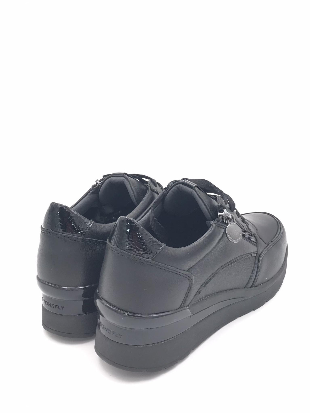Sneakers Cream nera 221734 NERO STONEFLY 