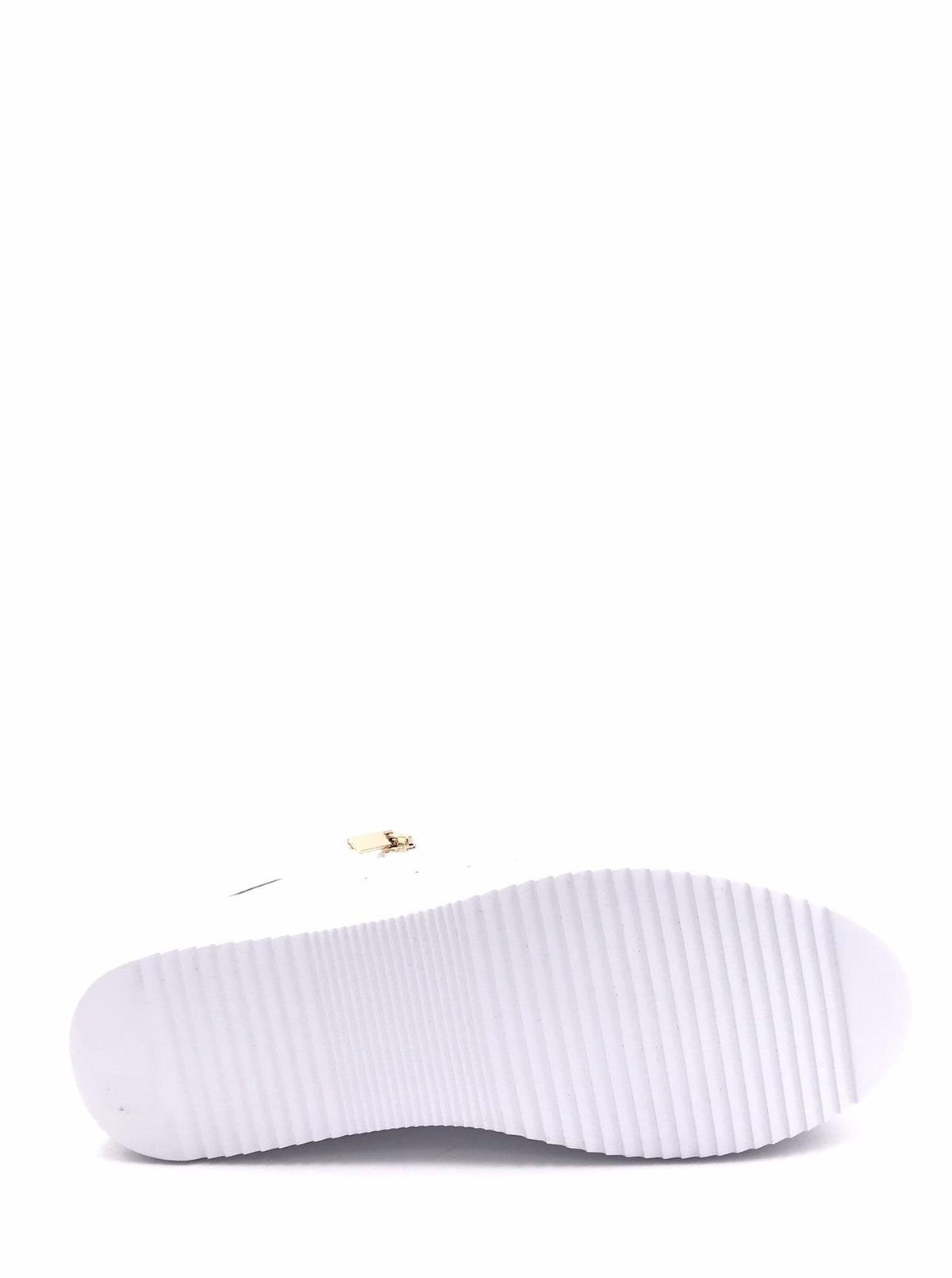 Sneakers Hoan con zip in pelle bianca SC6207 BIANCA GRUNLAND 