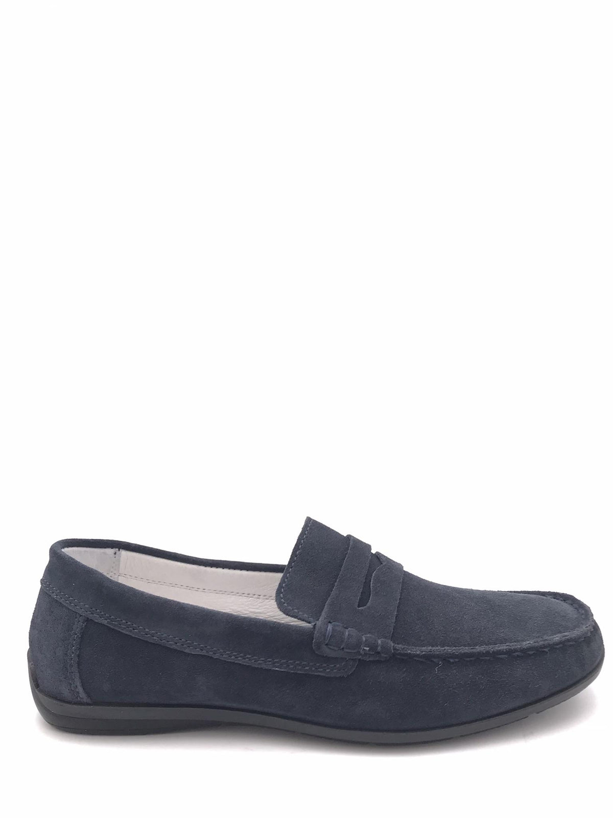 Mocassino leggero in camoscio blu 3609533 BLU IGI&CO 