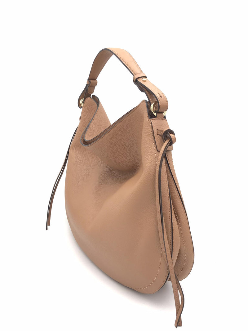Borsa Carola in pelle martellata cuoio 3032 CUOIOÀ LORISTELLA 