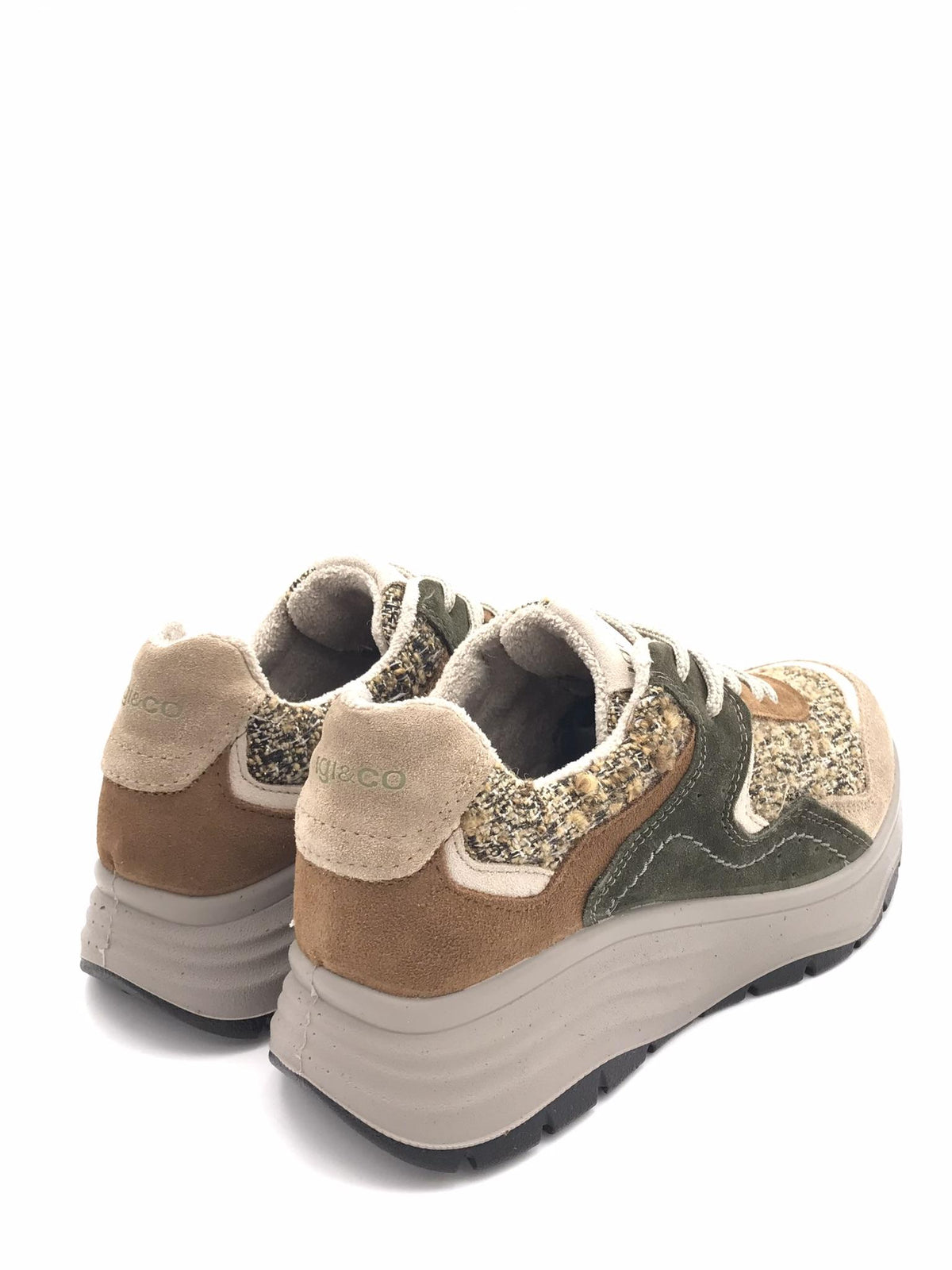 Sneakers Kelly cuoio- beige 8682622 CUOIO-BEIGE IGI&CO 
