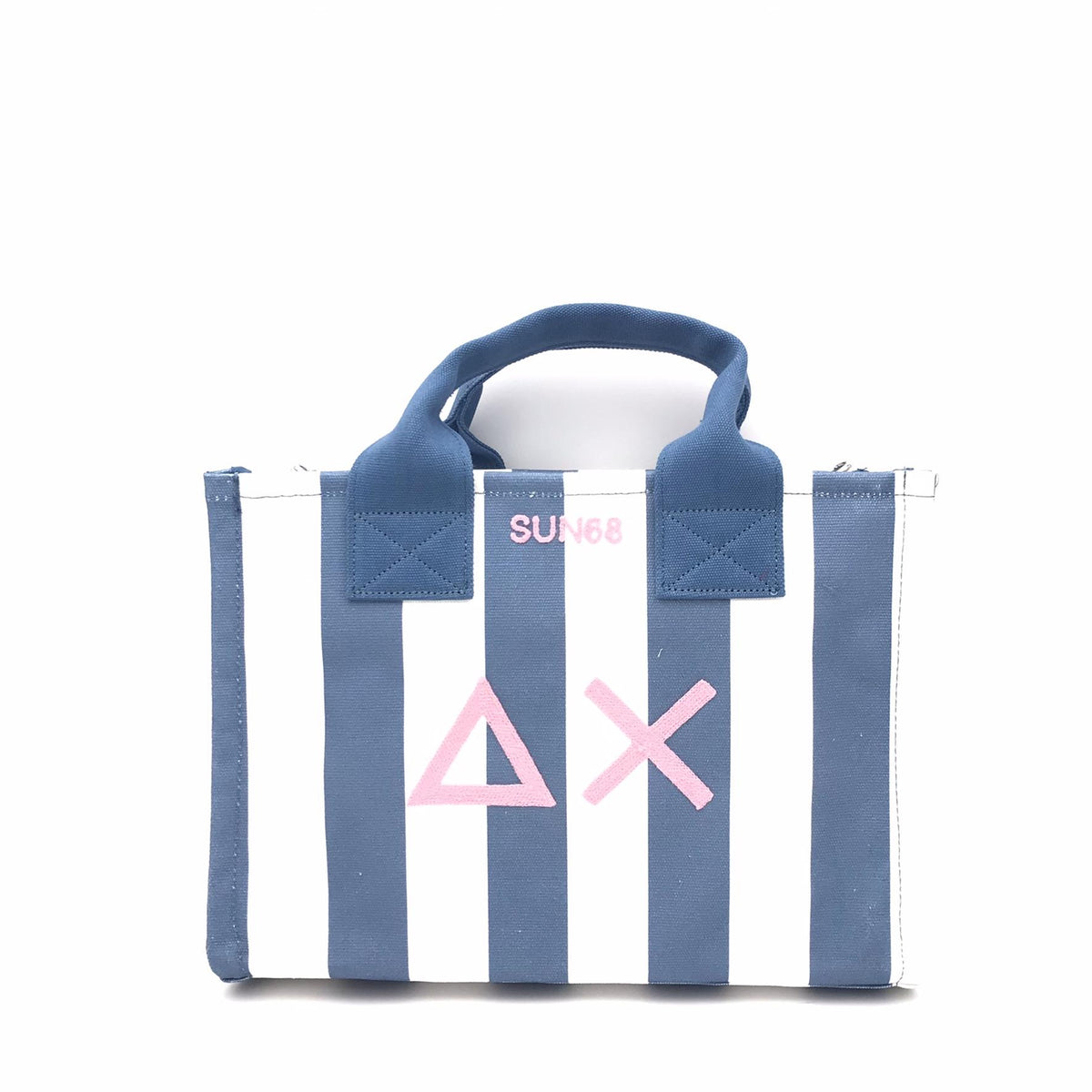 Borsa canvas printed bag avio-bianco X35226 AVIO/BIANCO SUN 68 