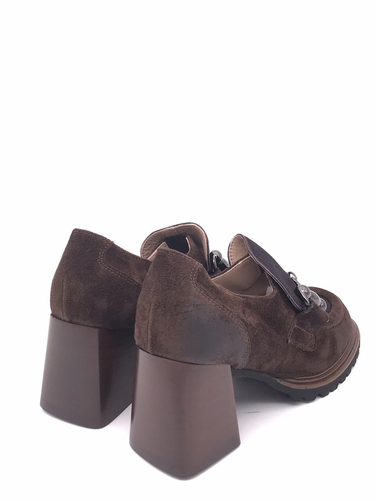 Mocassino in crosta moro e cavallino 2313 MARRONE ZULIAN 