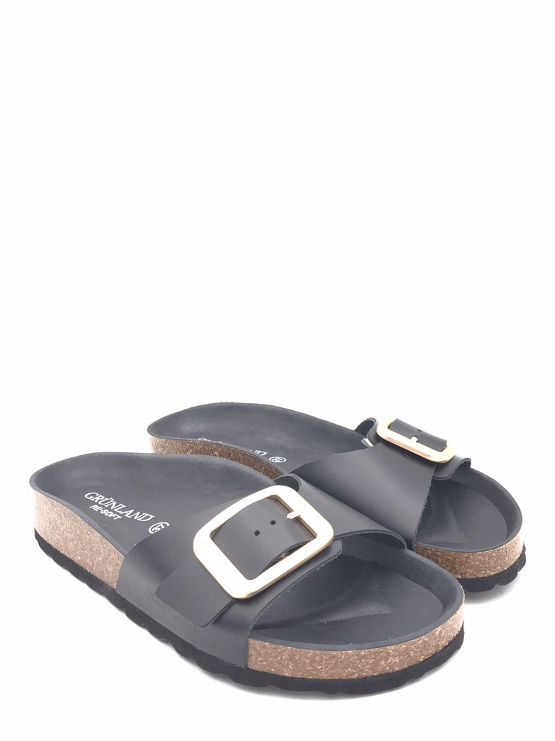 Ciabatta donna Enny nera CB 3061 NERO GRUNLAND 