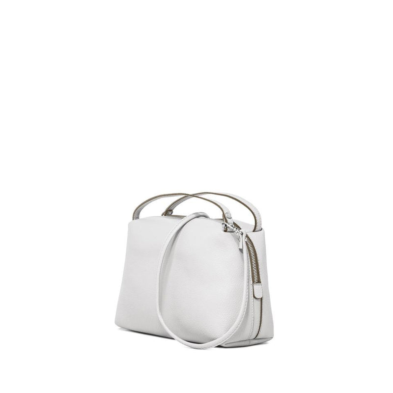 Borsa Alifa pelle bottalata marble BS8148 LATTE GIANNI CHIARINI 