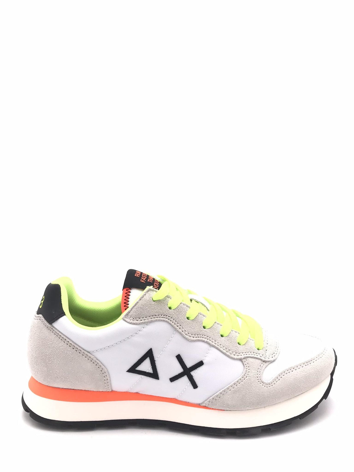 Sneakers Tom fluo bianca Z36102 BIANCA SUN 68 