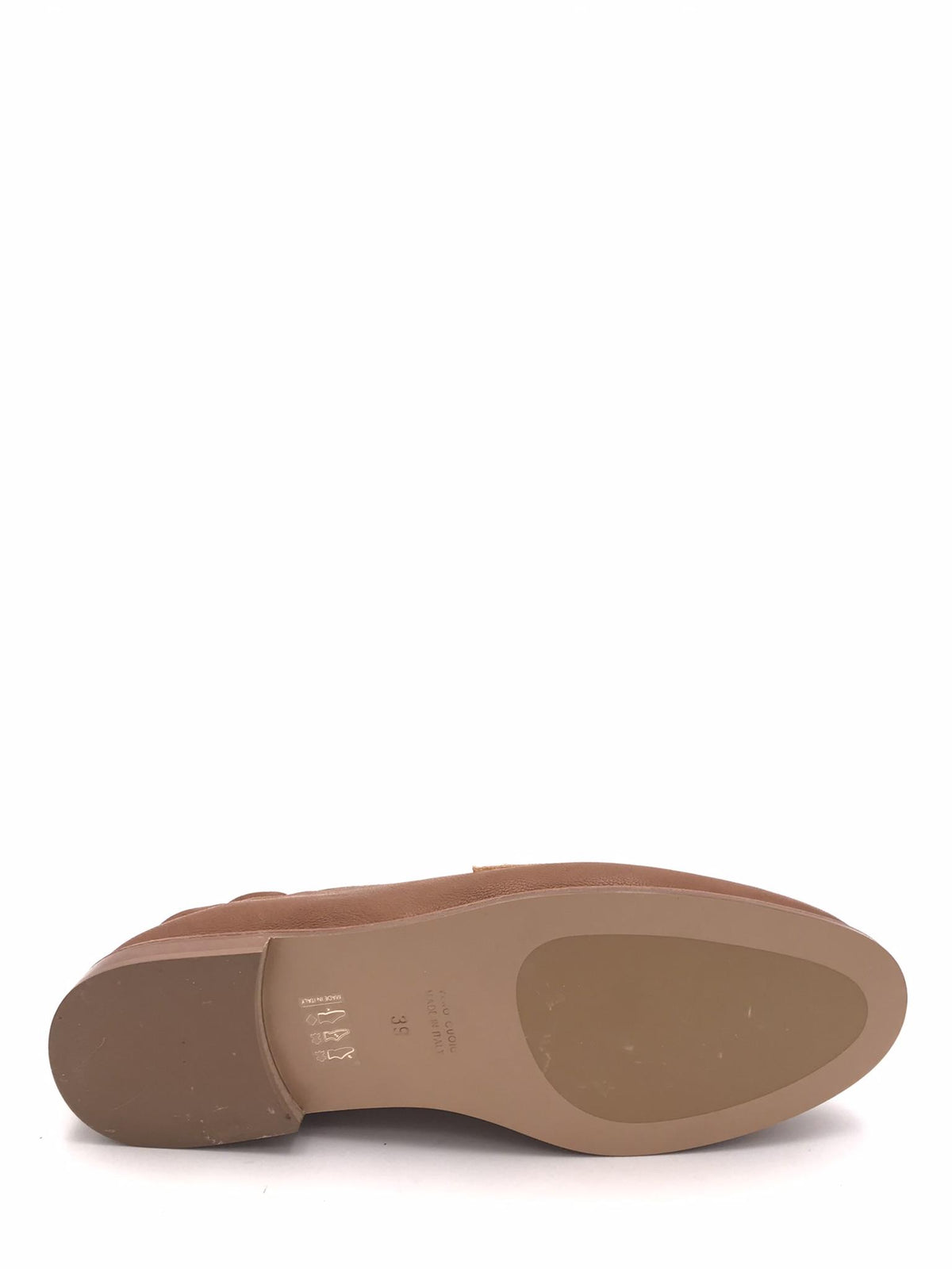 Mocassino in nappa cuoio SR1003 CUOIO ZULIAN 