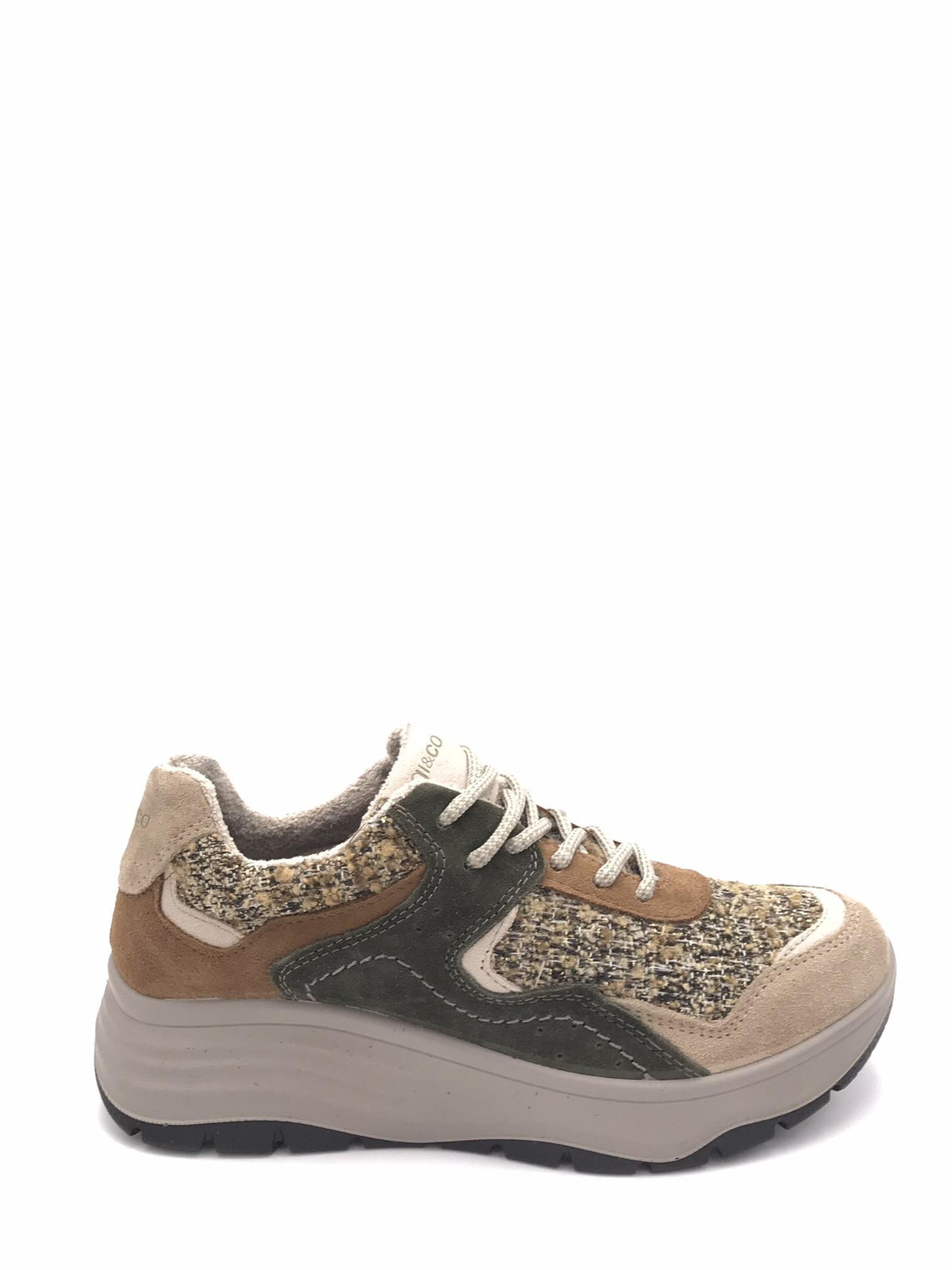 Sneakers Kelly cuoio- beige 8682622 CUOIO-BEIGE IGI&CO 