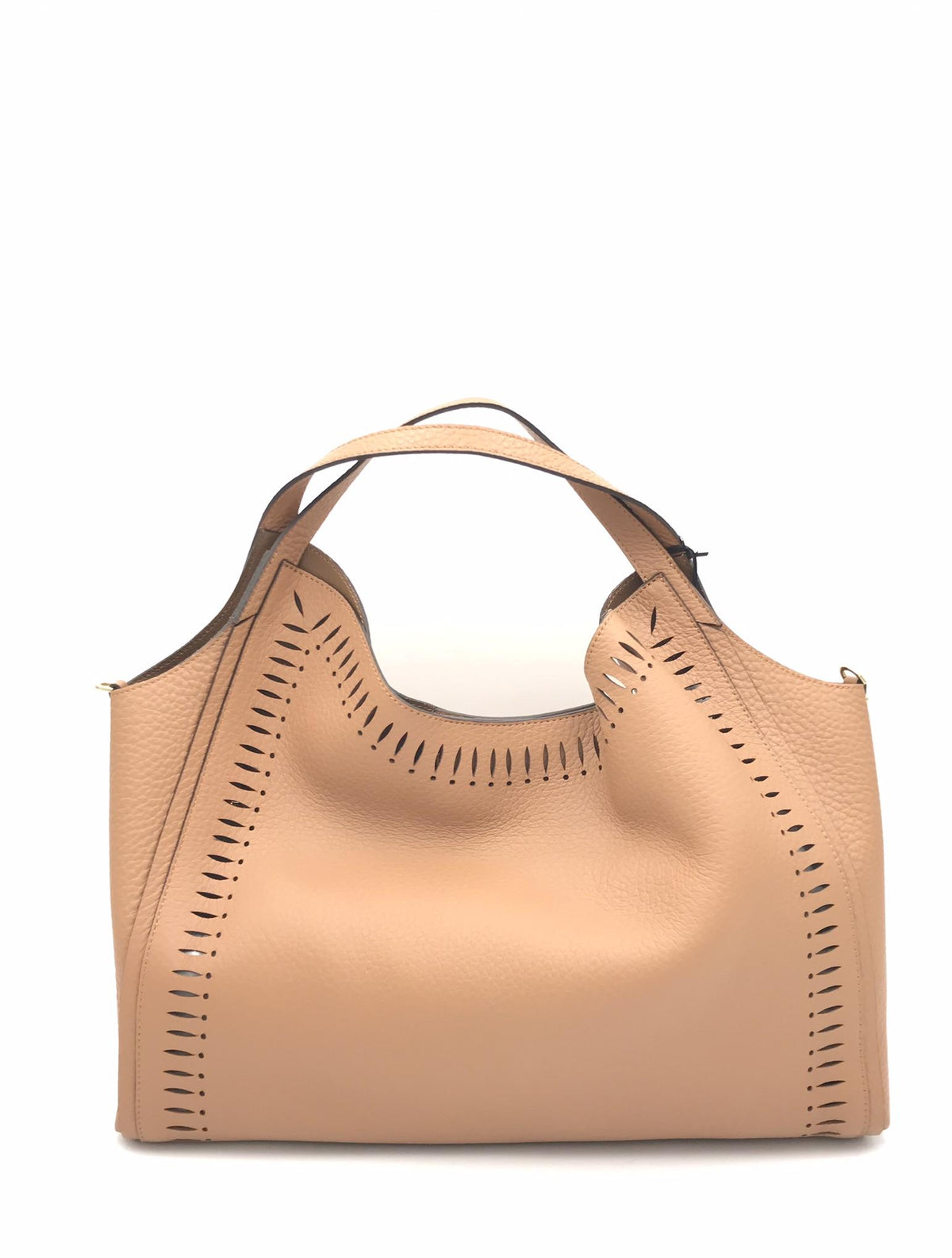 Borsa Serena in pelle cuoio 2787T CUOIO LORISTELLA 