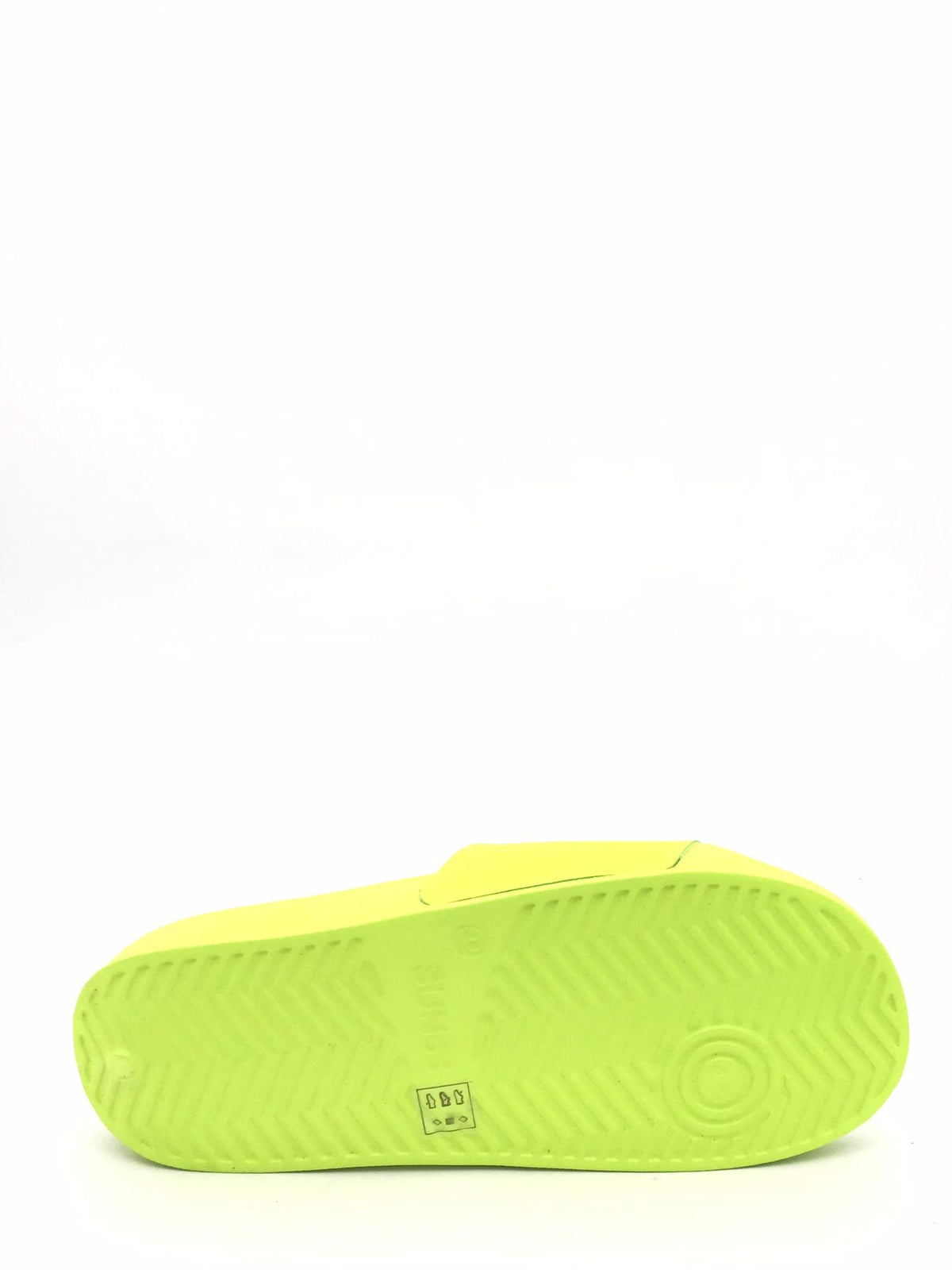 Slippers logo giallo fluo BX36110 GIALLO SUN 68 