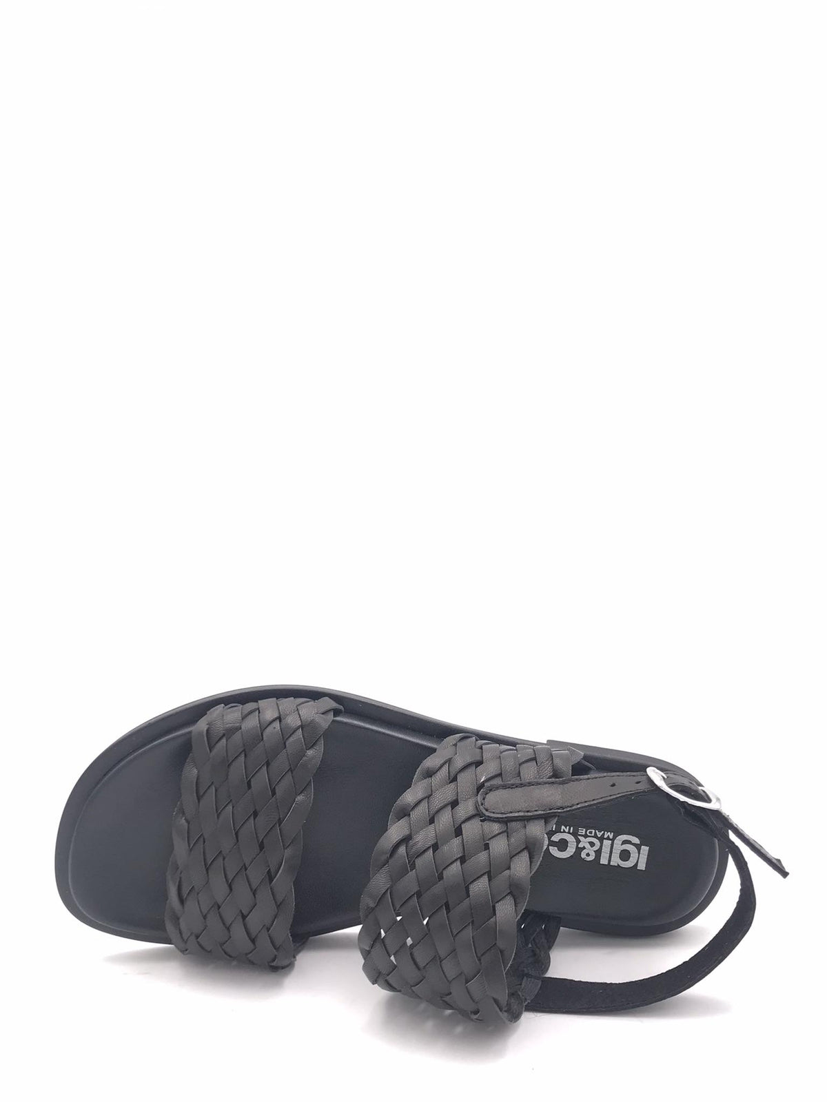 Sandali Axil intrecciato nero<BR/> 1184800 NERO IGI&CO 