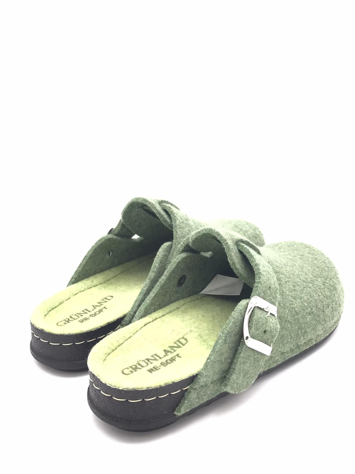Ciabatta Pila lana cotta verde CI2972 VERDE-MELA GRUNLAND 