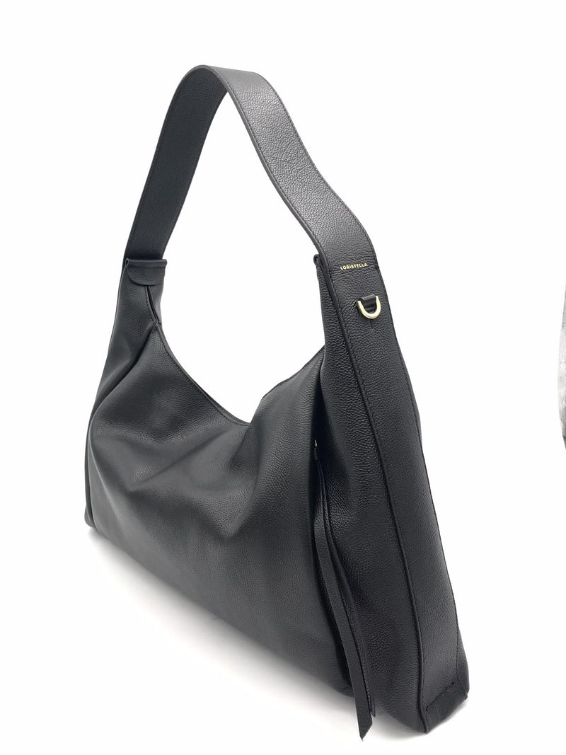 Borsa a spalla Mia nera 3072 NERO LORISTELLA 