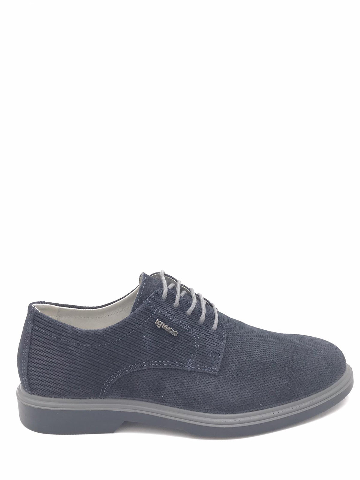 Scarpa allacciata micro forata blu 5607000 BLU IGI&CO 
