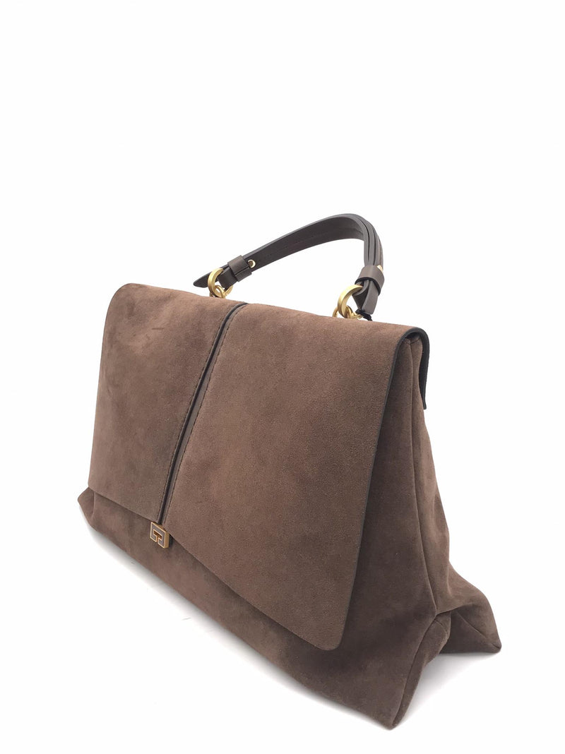Borsa Kendall large cioccolato 2434CA CIOCCOLATO LORISTELLA 