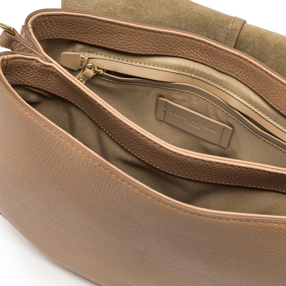 Borsa Helena round large clay BS6037 ROSA ANTICO GIANNI CHIARINI 