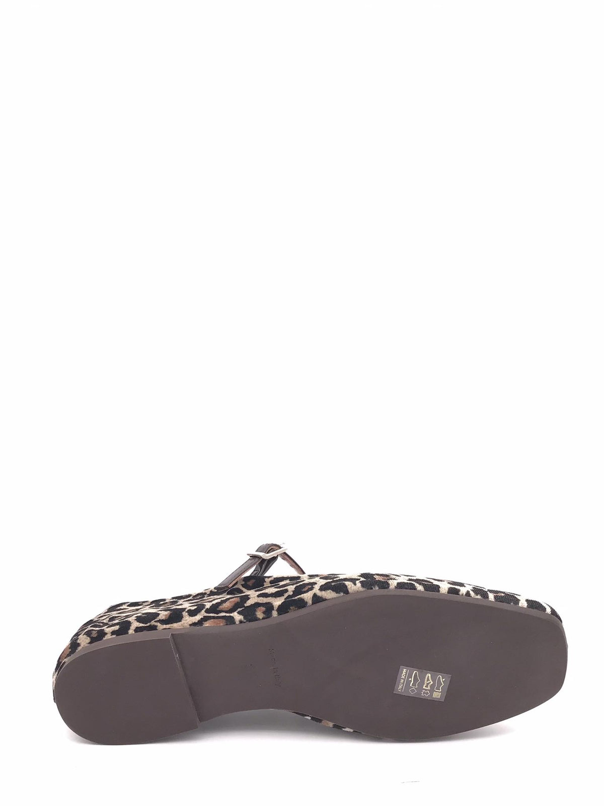 Ballerina Emma cinturino in velluto leo NA11 MACULATO ZULIAN 