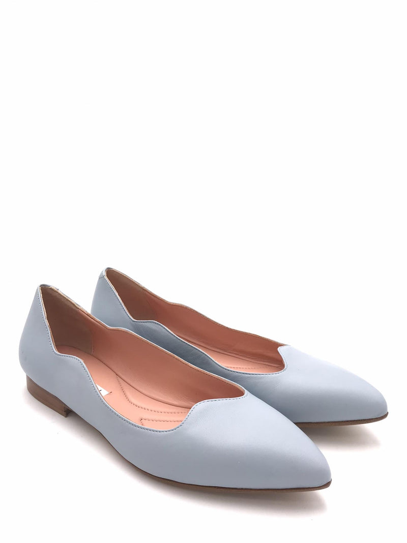 Ballerina in nappa azzurra SR2015 AZZURRO ZULIAN 