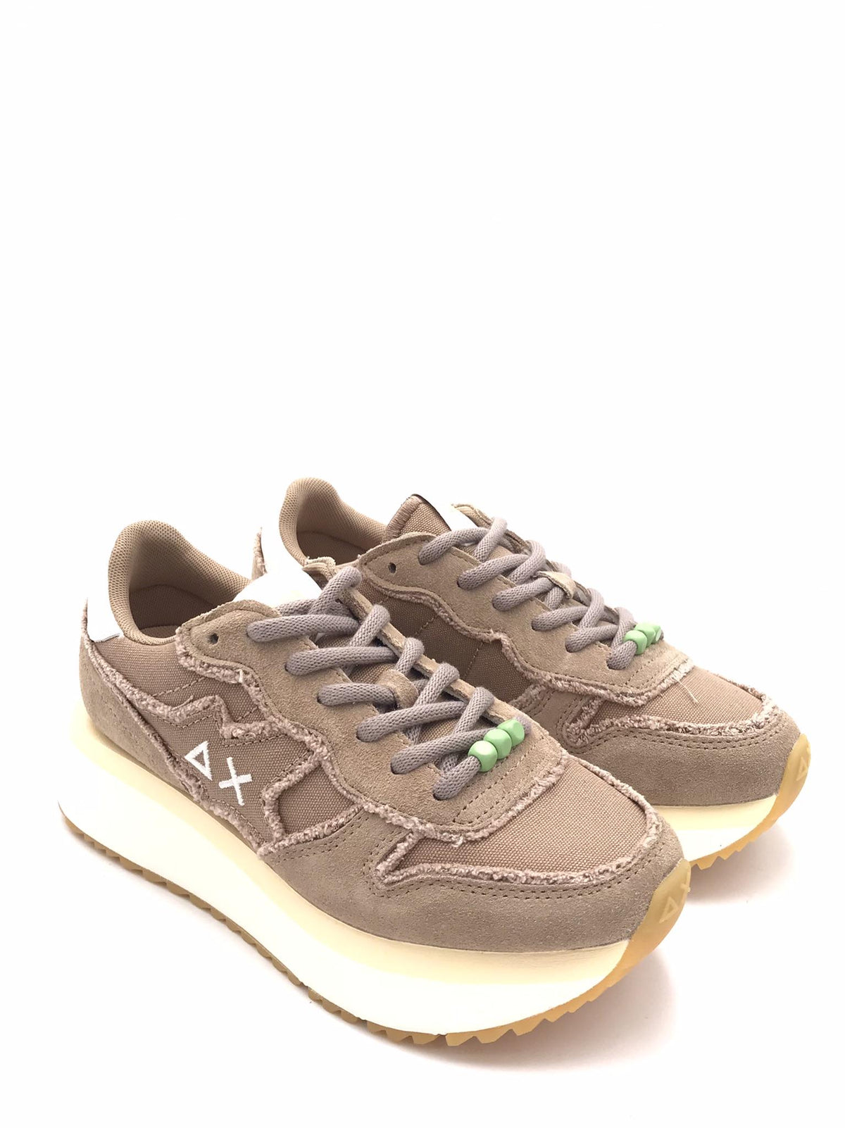 Sneakers Big stargirl canvas stone Z36223 BEIGE SCURO SUN 68 