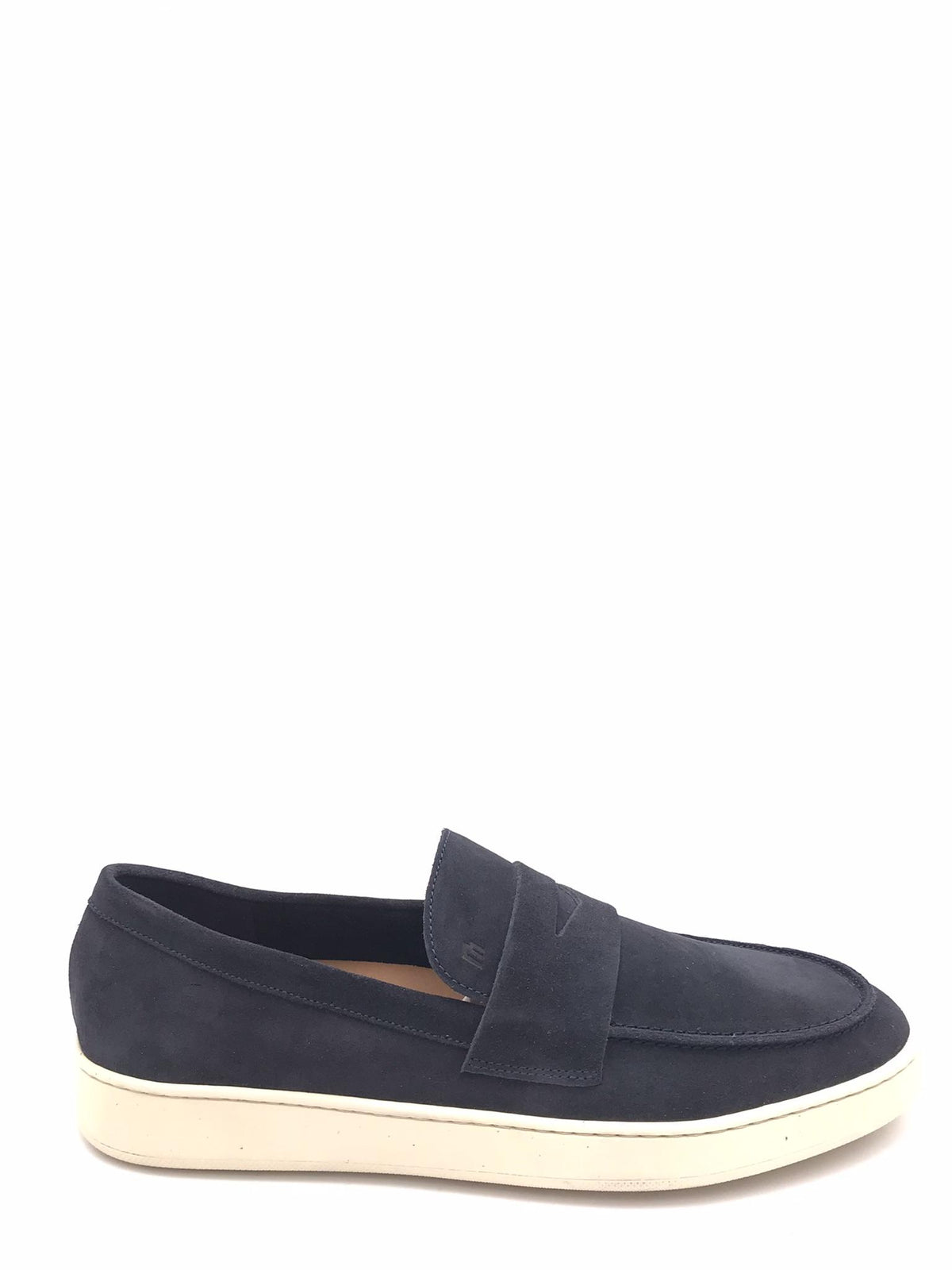 Mocassino in suede blu 24B4 BLU FRAU 