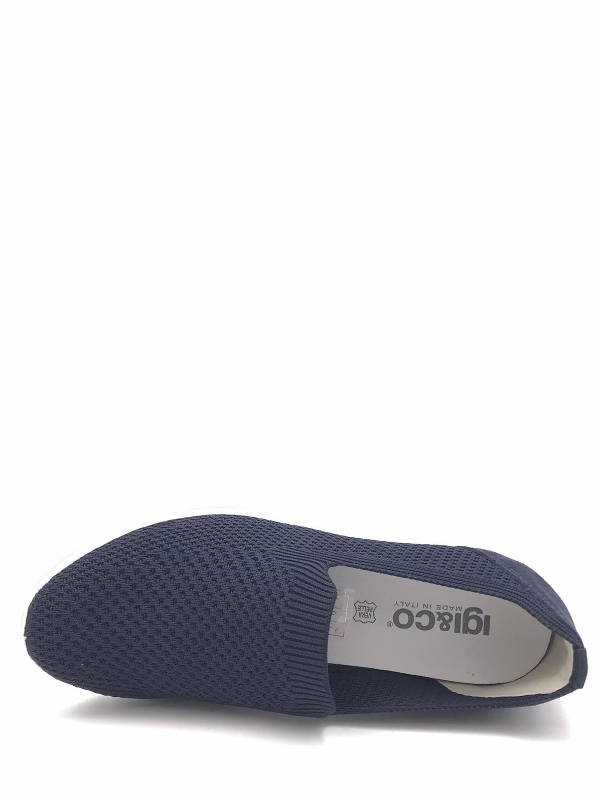 Scarpa donna slip-on Ellen blu
