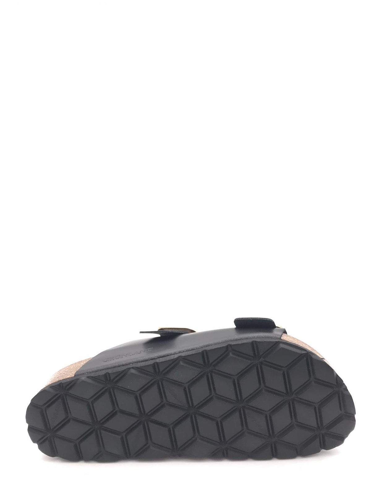 Ciabatta Enny in pelle nera CB 3272 NERO GRUNLAND 