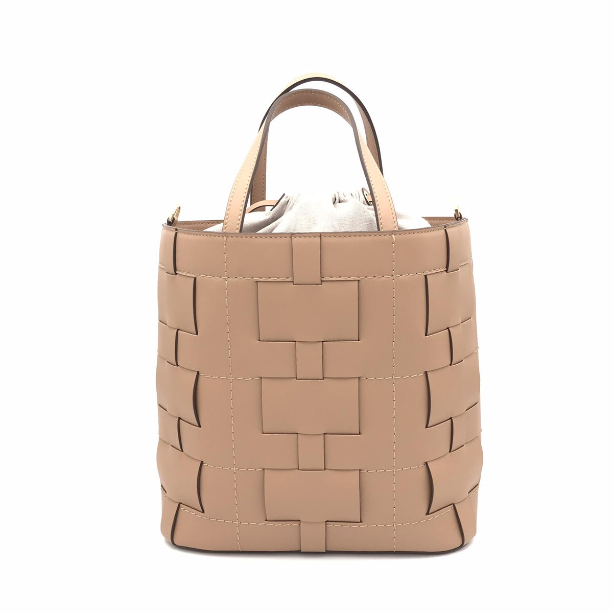 Borsa secchiello Claudia mandorla 2966 CUOIO LORISTELLA 