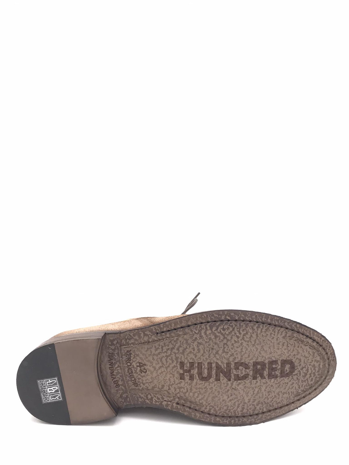 Scarpa allacciata taupe M865-04 TAUPE HUNDRED 100 