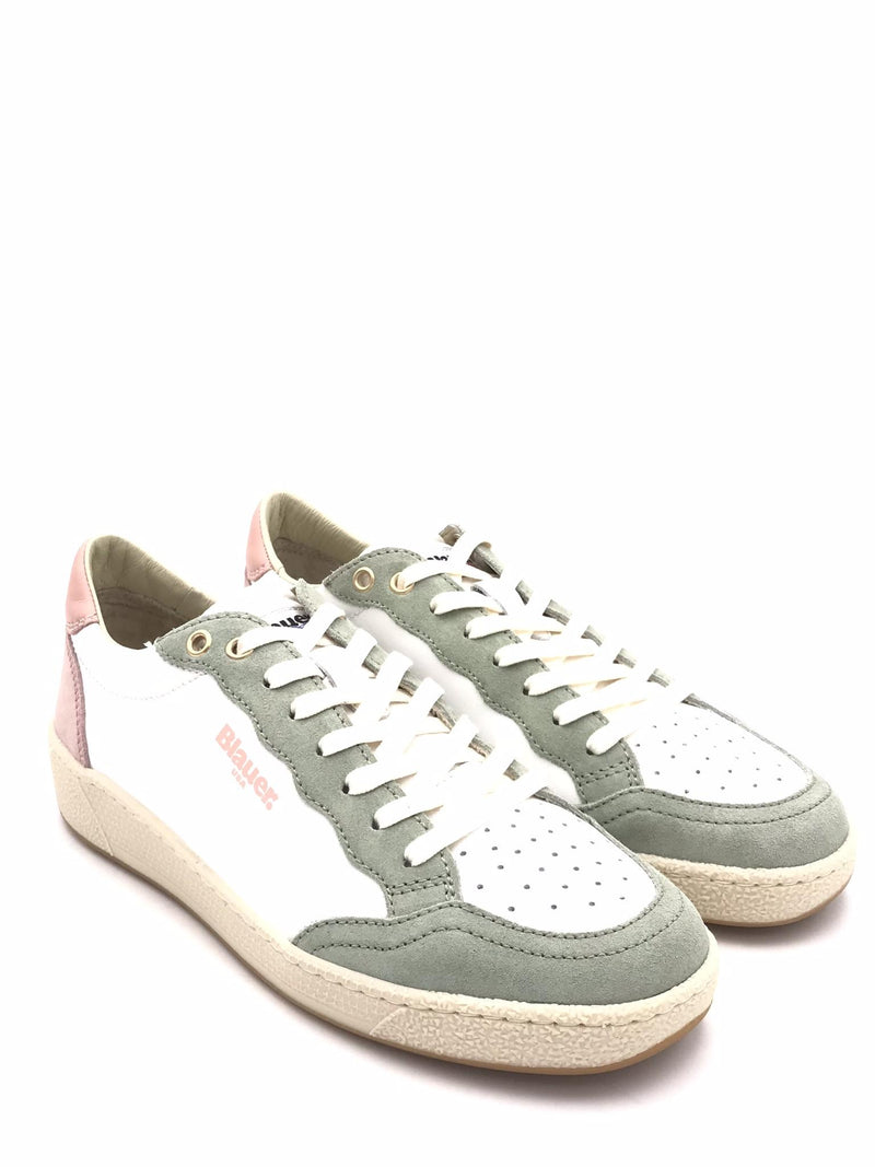 Sneakers donna olympia01 verde acqua-rosa OLYMPIA01 LESACQUA/ROSA BLAUER 