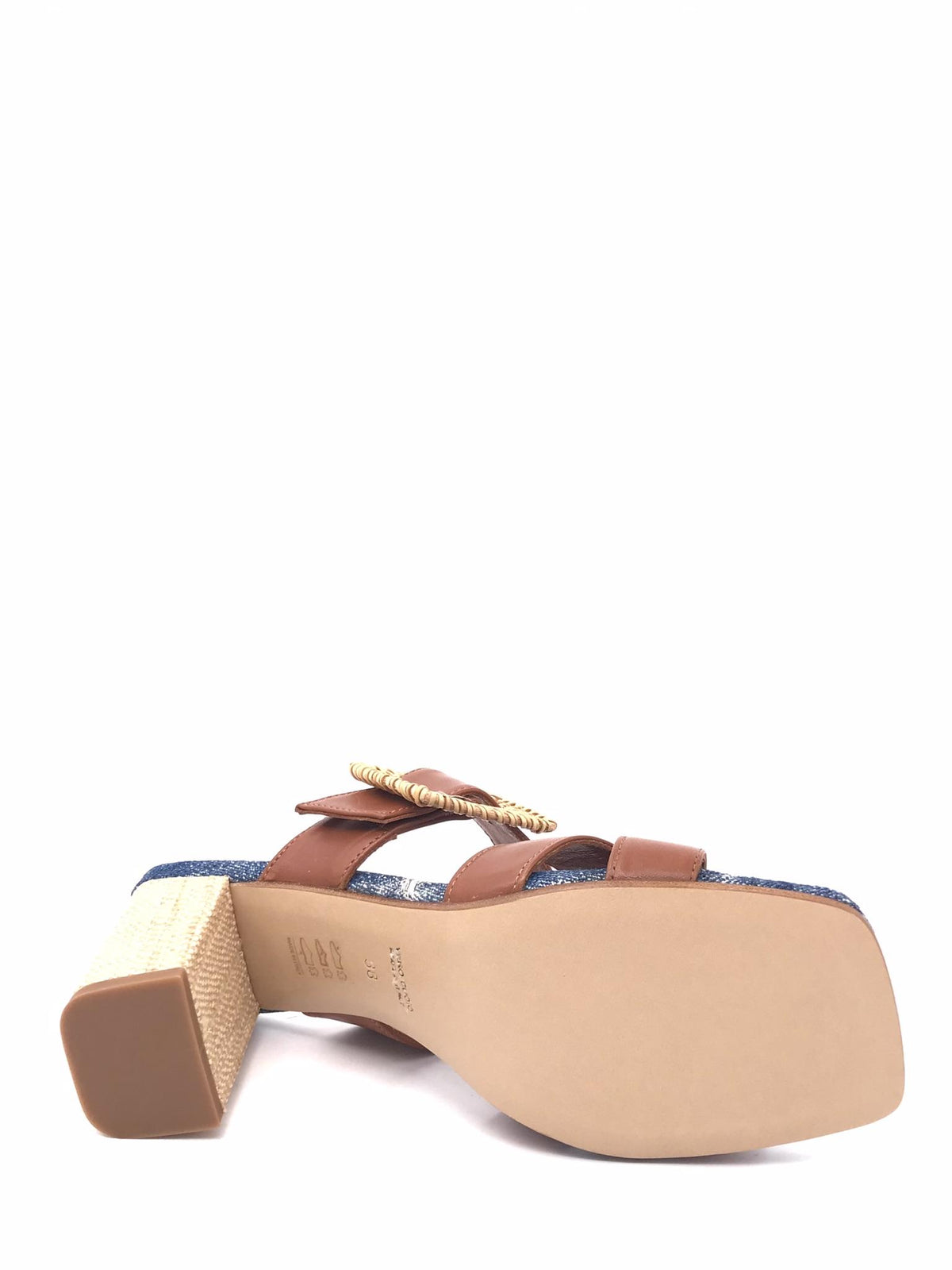 Sabot Lara in pelle cuoio 1824 CUOIO ZULIAN 