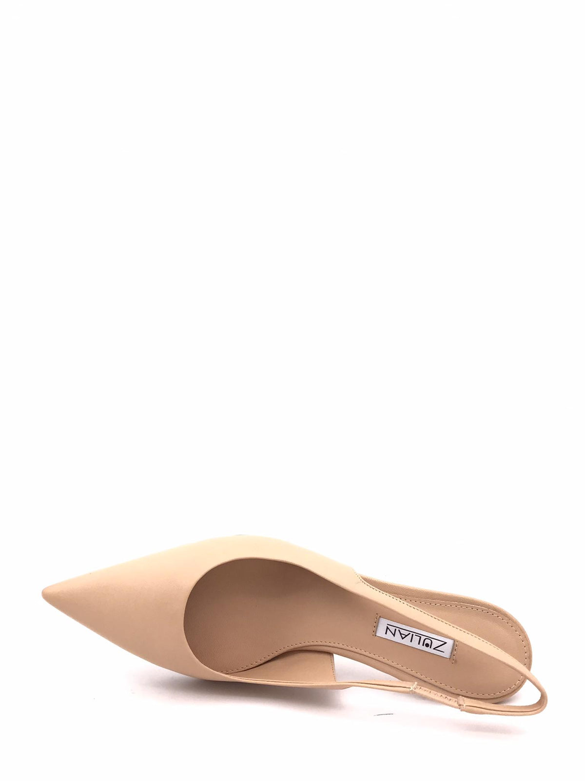 Slingback in pelle naturale 3006 NATURALE ZULIAN 
