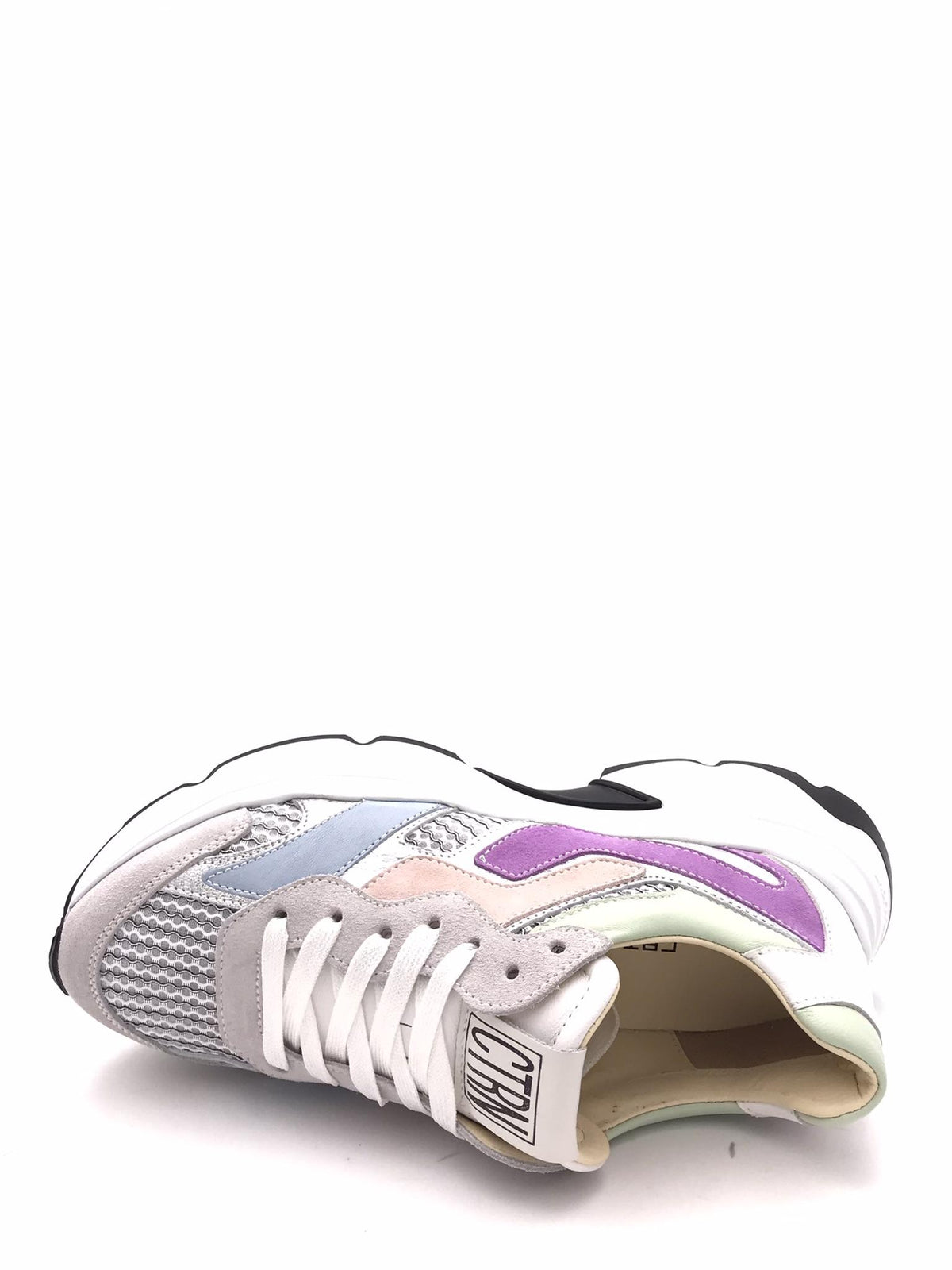 Sneakers donna City grigio-multi