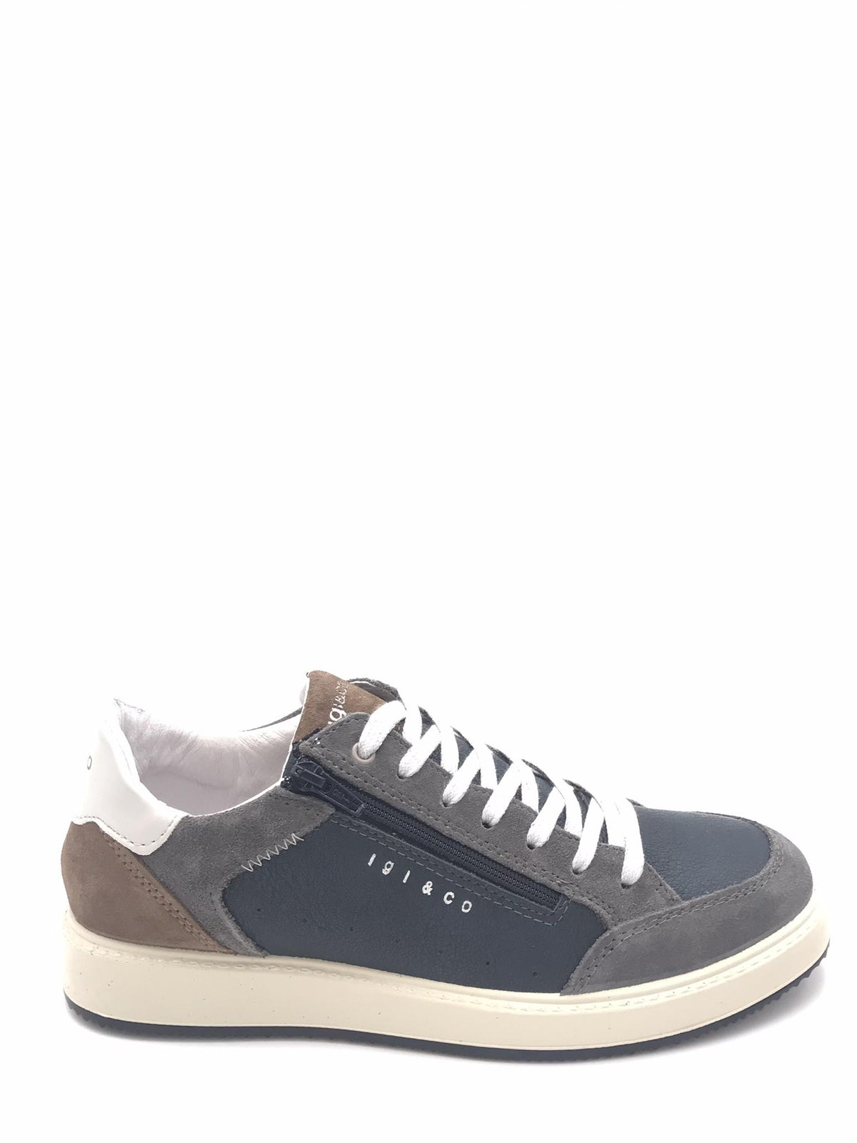 Sneakers Santiago grigia-blu 1125100 GRIGIO-BLU IGI&CO 