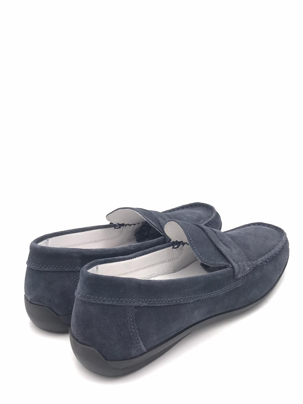 Mocassino leggero in camoscio blu 3609533 BLU IGI&CO 