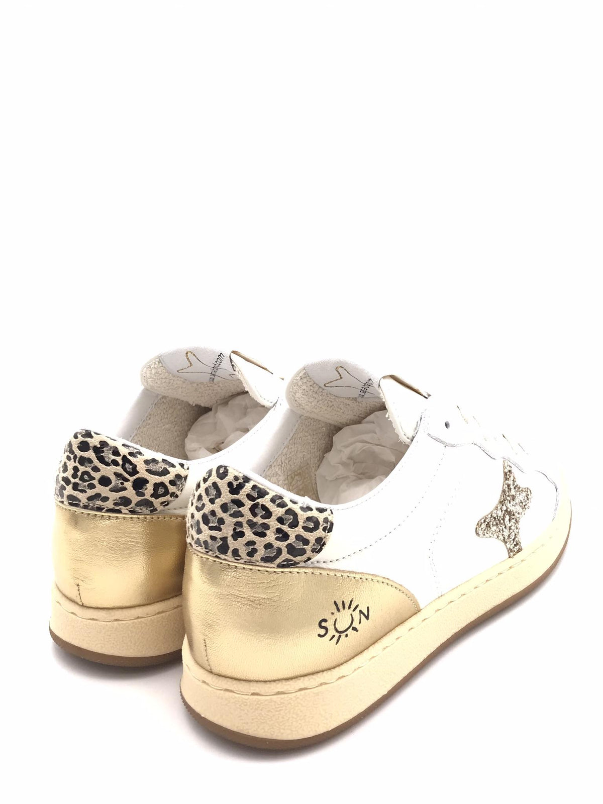 Sneakers Sun bianca-platino 4563 BIANCA/PLATINO AMA BRAND 