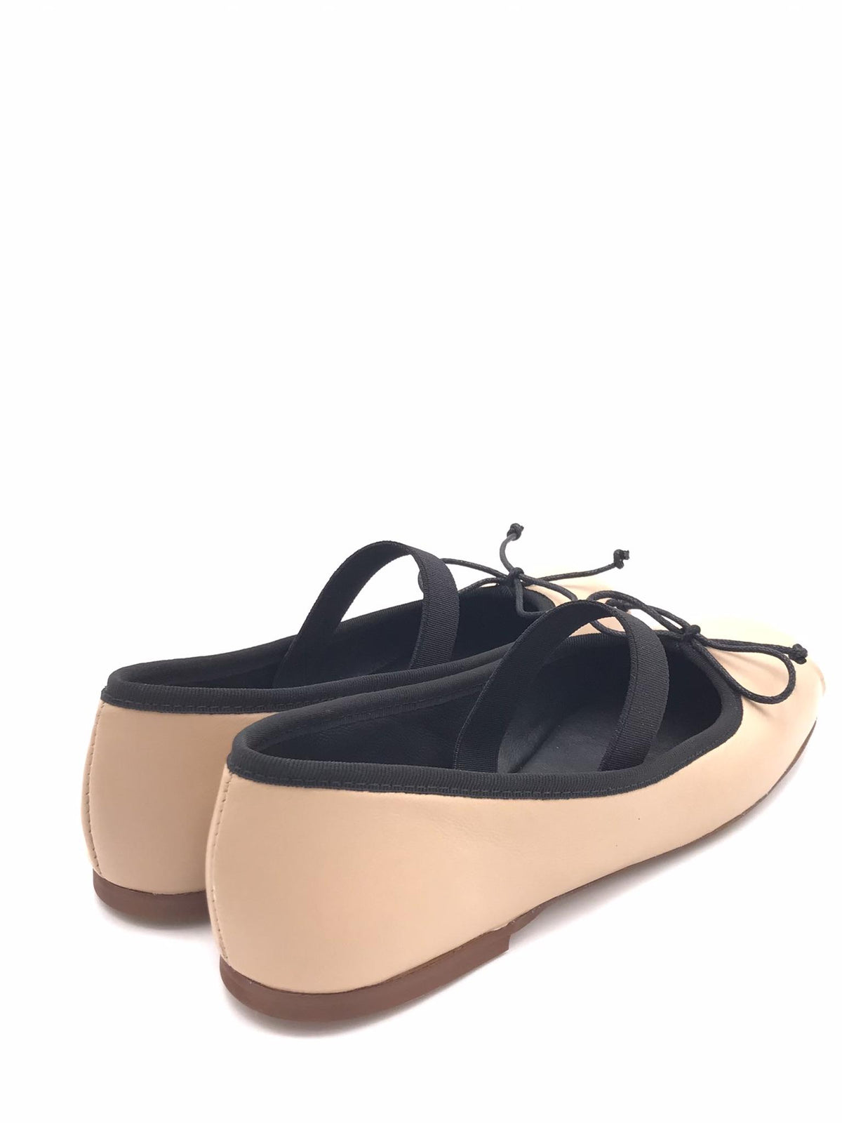 Ballerina in pelle crema 5016 BEIGE OFFICINA 