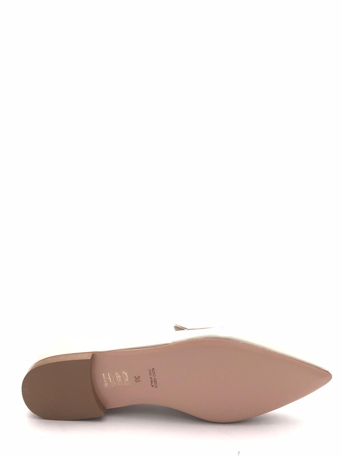 Mocassino donna in nappa milk V3001 LATTE NOA 