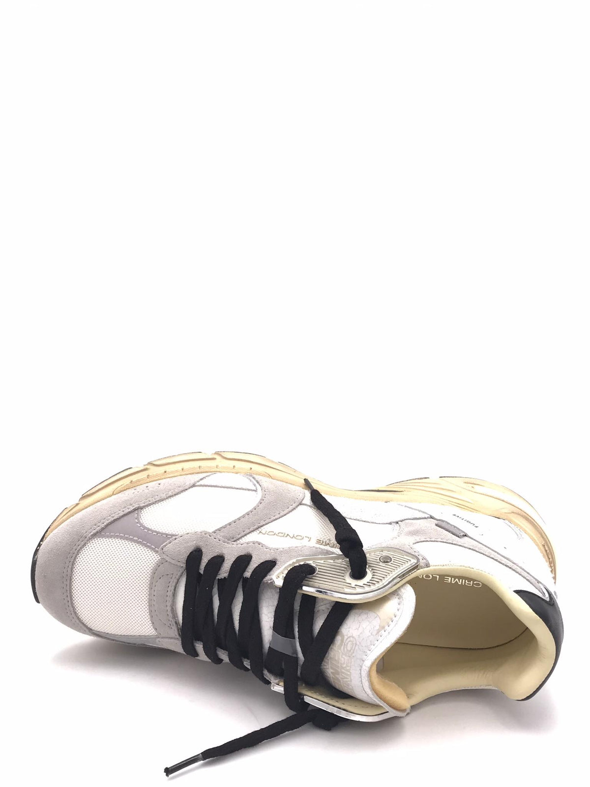 Sneakers Fugitive bianco-grigio 14303 BIANCO/GRIGIO CRIME LONDON 