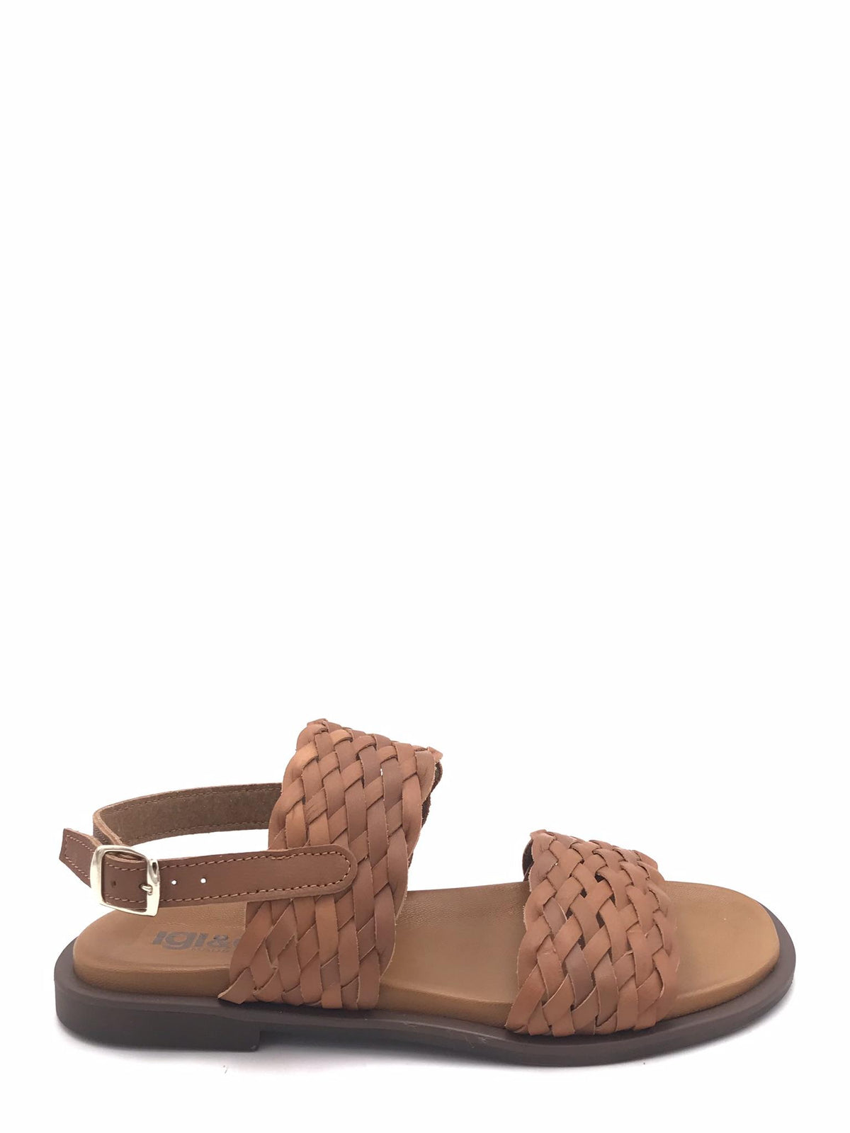 Sandali Axil intrecciato cuoio 1184822 CUOIO IGI&CO 
