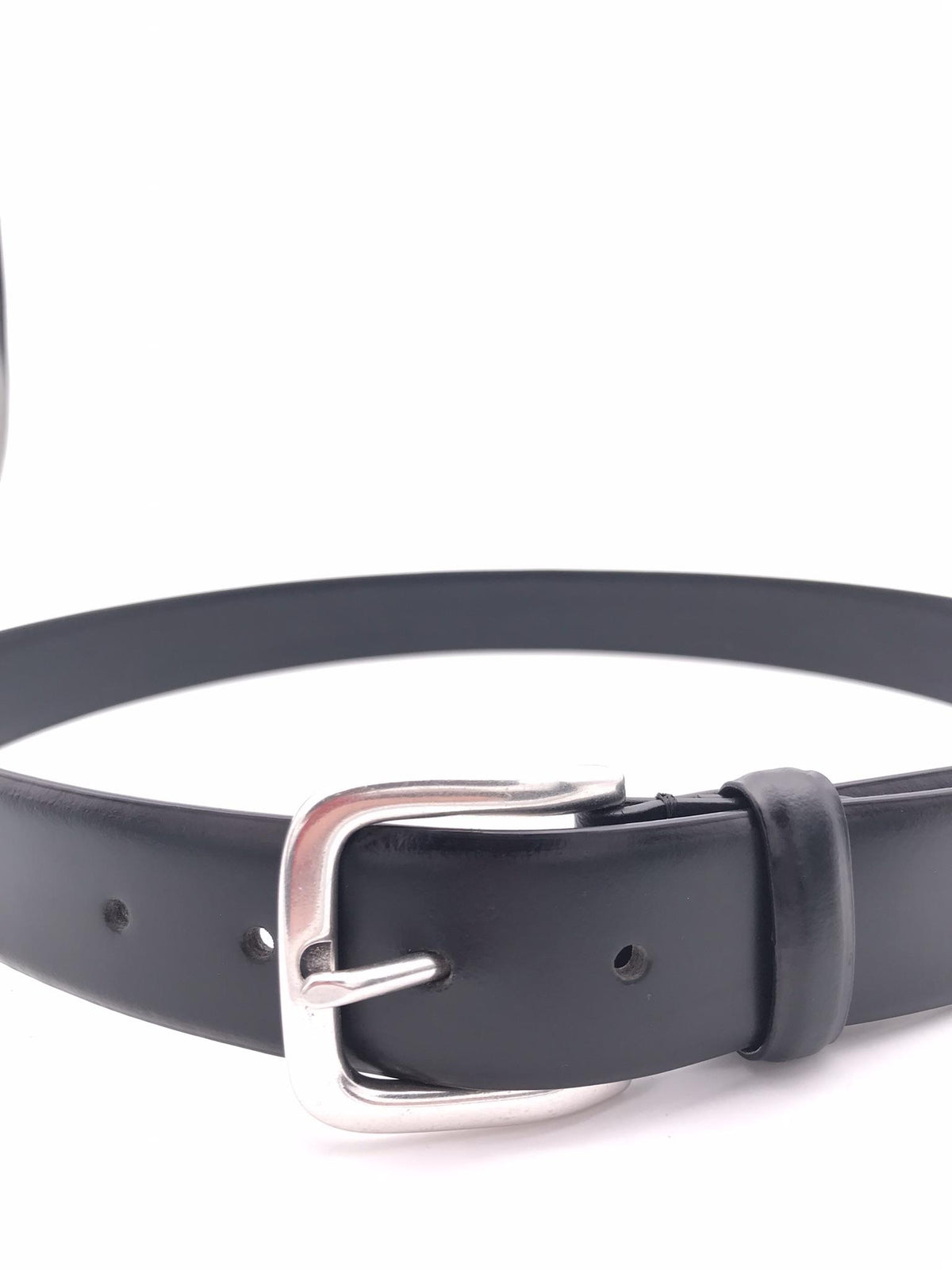 Cintura uomo classica nera spazzolata MRF2520C53 NERO MINORONZONI 