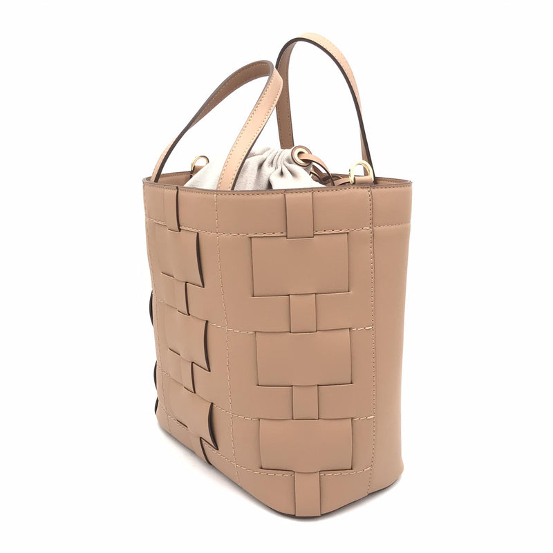 Borsa secchiello Claudia mandorla 2966 CUOIO LORISTELLA 