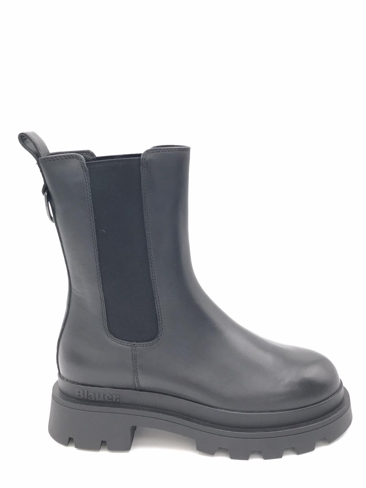 Boot Kimmel in pelle nera KIMMEL 08 LEPNERO BLAUER 