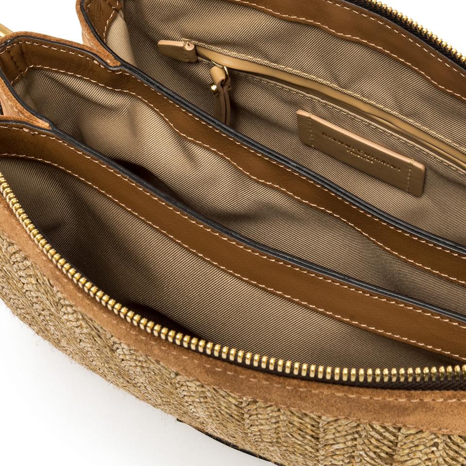 Borsa Brooke large in raffia cookie BS12373 PGLSPGCUOIO GIANNI CHIARINI 